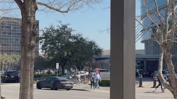 Video: Panic as Cheerleaders flee Dallas Convention Center amid possible active shooter reports