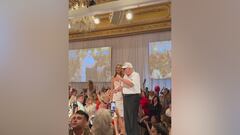 Trump and Elon Musk make surprise appearance at Mar-a-Lago event, crowd erupts in cheers