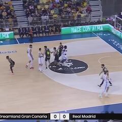 Resumen de Gran Canaria vs Real Madrid , jornada 21 de la Liga Endesa