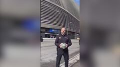 El mensaje de los capitanes de Real Madrid y Atleti junto a la Policía para el Euroderbi