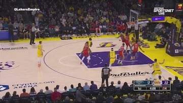 El derbi también se celebró en Los Ángeles: Doncic ‘imita’ a Rüdiger tras otra jugada colosal