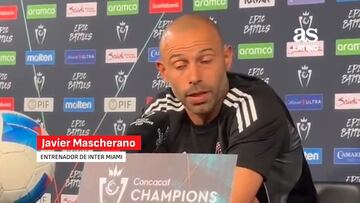 Mascherano deja en el aire la presencia de Messi ante Cavalier en Concachampions