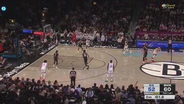 Stephen Curry es un alienígena: ni en 100 años entenderán como metió este triple