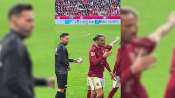Piden una sanción extraordinaria a Leroy Sané por esta acción antideportiva con el árbitro
