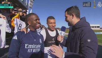 El madridismo viraliza esto de Vinicius y Mbappé hablando el uno del otro