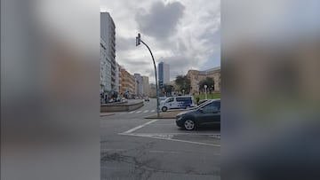 La viral persecución policial en La Coruña a una mujer drogada y sin carnet