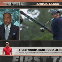 Stephen A. Smith delivers savage take on Tiger Woods after latest injury setback