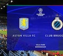 Resumen y goles del Aston Villa vs Brujas, octavos de final de la Champions League