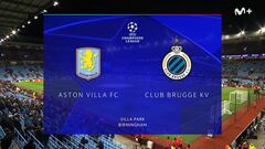 Resumen y goles del Aston Villa vs Brujas, octavos de final de la Champions League
