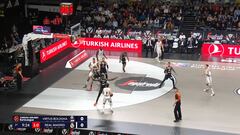 Resumen del Virtus Bologna vs Real Madrid de la Euroliga