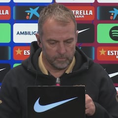 Faltaba él por pronunciarse y dio un clínic de señorío: Flick y el polémico penalti de Julián