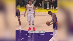 Microfonan a Doncic y captan este vacile tremendo a Durant: personalidad arrolladora