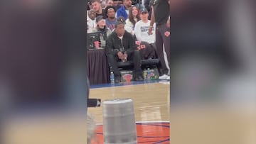 Captan a un famoso cómico norteamericano vomitando en la NBA y tienen que retrasar el partido