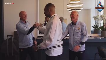 Le salió del alma a Deschamps: lo primero que le dijo a Mbappé según le vio
