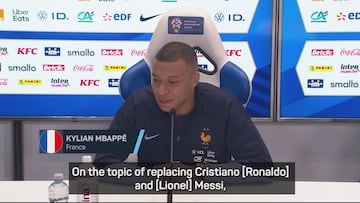 Mbappe ‘not trying to replace’ Cristiano Ronaldo and Messi