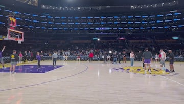 That surprise Doncic-Henry moment at Lakers game