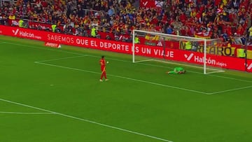 La reacción del portero de Holanda al nefasto penalti de Lamine en la que nadie reparó