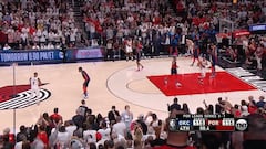 115-115 y 8′′ para el final: se queda parado en el medio y gana el partido, alucinante