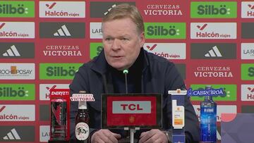 Koeman no se corta un pelo y explica así la victoria de España