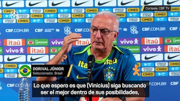 Entrenador de Brasil pone su confianza en Vinicius previo al clásico de Sudamérica