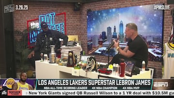 Lebron James takes a shot at KD and Curry: “They had to team up to beat me”