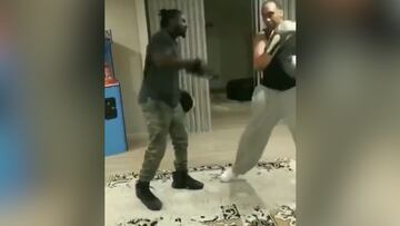 Stephen A. Smith’s boxing video gets roasted by LeBron James & Kevin Love