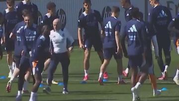 Pillan in fraganti a Mbappé y Vini entrenando: vean lo que hacen juntos, el troleo es viral