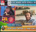 Tenía tal incendio que así ‘celebró’ Jota Jordi el 1-0 del Barça
