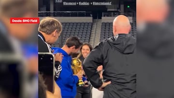 Messi se reencuentra con la Copa del Mundo y Mahomes en Los Ángeles