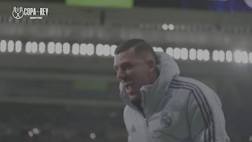 No jugó ni 1′ pero lo vivió como el que más: la celebración más madridista de Ceballos con el gol de Rüdiger