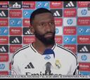 El alegato madridista de Rüdiger en perfecto español: hasta el periodista alucinó con él