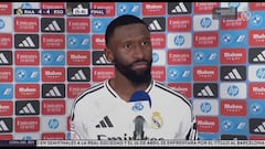 El alegato madridista de Rüdiger en perfecto español: hasta el periodista alucinó con él