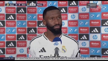El alegato madridista de Rüdiger en perfecto español: hasta el periodista alucinó con él