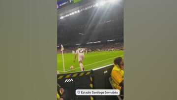 The unseen angle of Rüdiger’s goal that sent the Bernabéu into chaos!