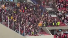 Una daga directa a los madridistas: los dos cánticos culés en el Metropolitano durante la fiesta de los jugadores