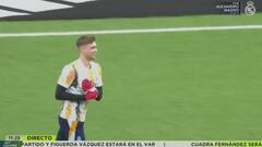 Un vídeo para la historia del Bernabéu: lo que pasa cuando salta Fran González emociona