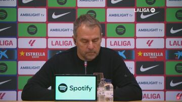 Le preguntan a Flick por el Real Madrid y su respuesta fue tajante: no le hizo ninguna gracia