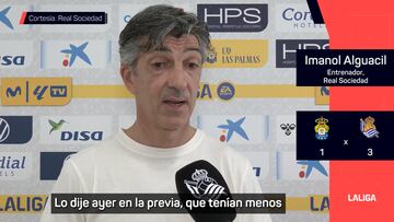 Imanol: “Valoro más este partido que el de Copa en el Bernabéu”