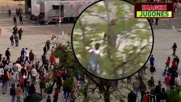 Sale a la luz el vídeo de cómo le dan un guantazo al asesor de Del Nido: la escena es sobrecogedora