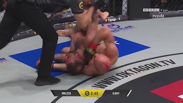 Es la escena del momento en las MMA: la desconsideración es tremenda pero la respuesta lo supera