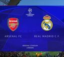 Resumen y goles del Arsenal vs Real Madrid de final de la Champions League