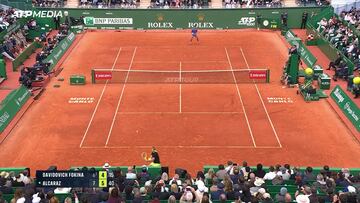 Así se cierra un partido: golpe de autoridad y final para Alcaraz