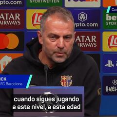 Flick compara a Lewandowski con Cristiano: “Con su edad, es un modelo para muchos”