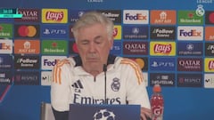 Le preguntan a Ancelotti si se juega el puesto mañana: ¡respuesta de absoluto genio!