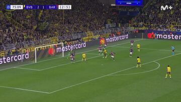 El desastre del Barça en Dortmund se explica en el 3-1 a la perfección: terrible