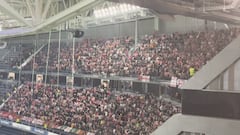 Se consuma la debacle madridista y los aficionados del Arsenal cantaron esto: el Bernabéu enmudecido
