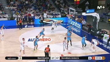 ¡Qué joya tiene el Real Madrid! La acción del próximo talento NBA que es hipnótica