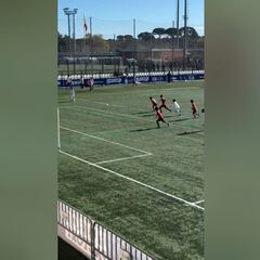 Viral al instante y Marcelo sin dar crédito: el golazo descomunal de Liam Alves, su hijo pequeño, en La Fábrica