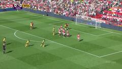 Sarabia silencia Old Trafford con una obra de arte sublime