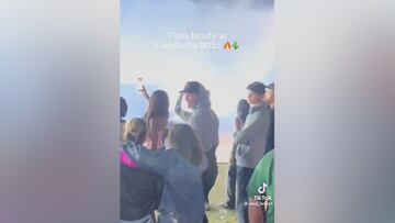 Tom Brady shows off dance moves during Travis Scott’s Coachella set